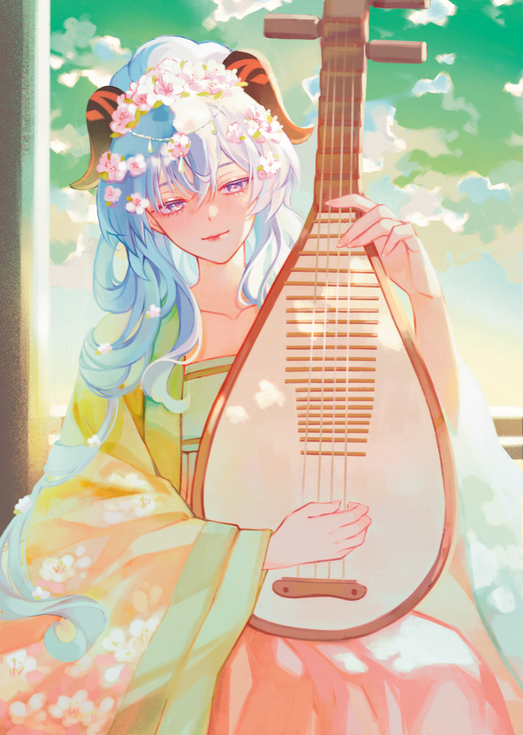 Trail of the Qilin zine - page art