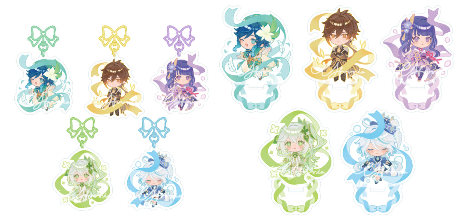 Genshin Impact Fan Merch - Archons